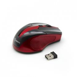 Sbox WM-9017BR Vezeték nélküli egér,fekete/piros 2