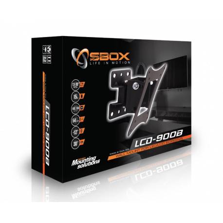 Sbox LCD-900B 13"-30" fali konzol,dönthető,forgatható