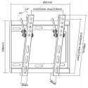 Sbox PLB-3422T 23"-42" fali konzol,dönthető