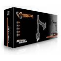 Sbox LCD351/1 13"-27" Asztali monitor tartó konzol,dönthető,forgatható
