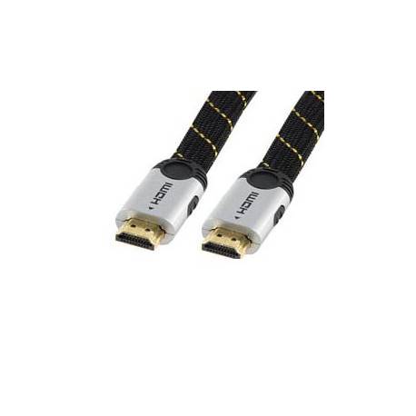 Sbox HDMI kábel 1.4 M/M - 2M,lapos