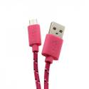 Sbox USB A -Micro USB kábel - 1M,fekete