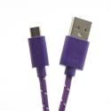 Sbox USB A -Micro USB kábel - 1M,fekete
