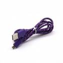 Sbox USB A -Micro USB kábel - 1M,fekete