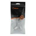 Sbox USB A -Micro USB kábel - 1M,fehér
