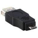 Sbox USB A  - MICRO USB F/M adapter