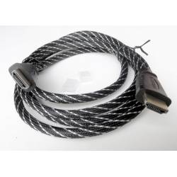 SmartLime CA04 HDMI-HDMI 1,4 3D, ethernet, 1.8m szövött kábel,aranyozott 2