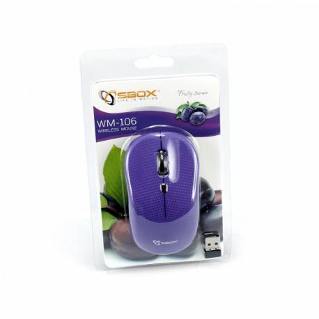 Sbox WM-106R Vezeték nélküli egér,eper