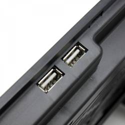 SBOX CP-101 notebook hűtő,2 ventillátor 2