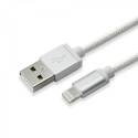 SBOX IPH7S USB-iPhone7 töltőkábel,1.5m,ezüst