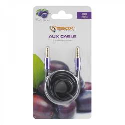 SBOX 3535-1,5B Audio színes összekötő kábel,1.5m,fekete 2