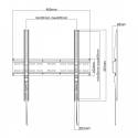 Sbox PLB-2544F 32"-55" fali konzol,fix