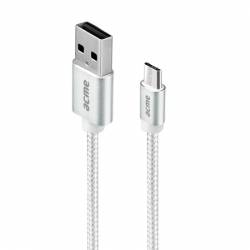 ACME CB2011S micro USB kábel,1m,ezüst