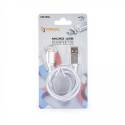 Sbox MAGNETIC-MUSB mágneses microUSB kábel M/M-1M,ezüst