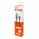 ACME CB2021G Premium Fonott MFI Lighting kábel,1m,asztroszürke