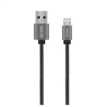 ACME CB2021G Premium Fonott MFI Lighting kábel,1m,asztroszürke