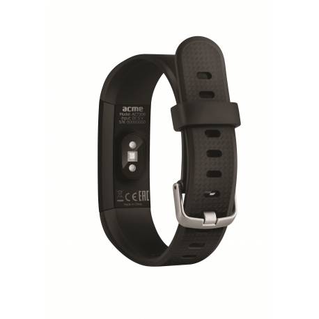 ACME ACT206 Fitness aktivitásmérő karpánt pulzusmérővel,fekete