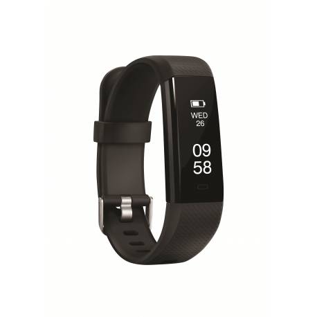 ACME ACT206 Fitness aktivitásmérő karpánt pulzusmérővel,fekete