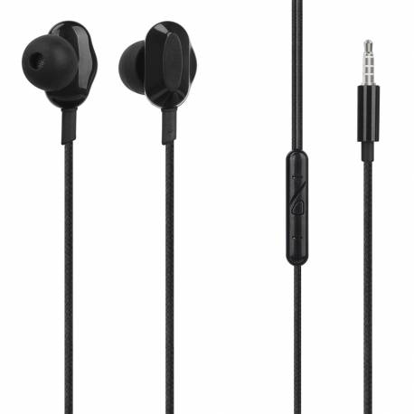 TELLUR EBONY In-Ear fülhallgatő, fekete TLL162082