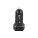 TELLUR TLL151191 autós töltő 5.4A (Gyors USB + USB), fekete