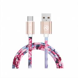 TELLUR TLL155321 USB - Type-C, 1m, Grafitti