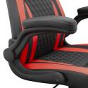 White Sahrk DERVISH K-8879 B/R Gamer szék, fekete/piros