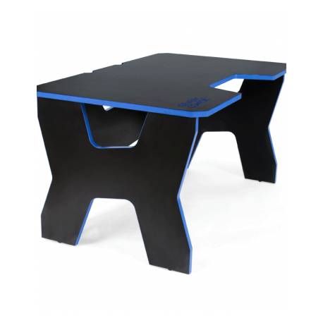 Generic Confort Gamer2DS/NB gamer asztal, fekete kék szegély