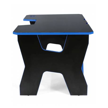 Generic Confort Gamer2DS/NB gamer asztal, fekete kék szegély