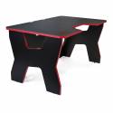 Generic Confort Gamer2DS/NR gamer asztal, fekete piros szegély
