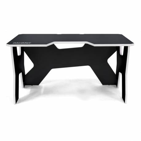 Generic Confort Gamer2DS/NW gamer asztal, fekete, fehér szegély