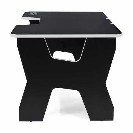 Generic Confort Gamer2DS/NW gamer asztal, fekete, fehér szegély