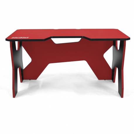 Generic Confort Gamer2NR gamer asztal, piros, fekete szegély