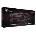 White Shark GK-1621BL SHOGUN fekete/kék gamer billentyűzet (angol)