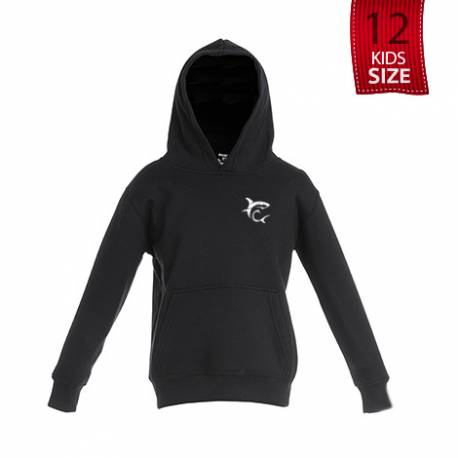 White Shark kapucnis póló fekete 11/12