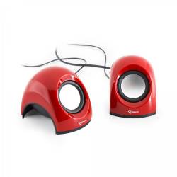 Sbox SP-092R 2.0 hangrszóró 6W, piros