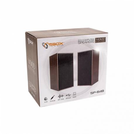 Sbox Sp-649  2.0 hangrszóró 6W, 