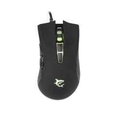 White Shark GM-5004B SARTACUS-2/B gaming egér,fekete, 6400 dpi