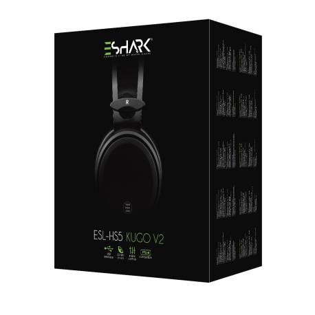 eSHARK KUGO-V2 ESL-HS5 eSport  gamer fejhallgató