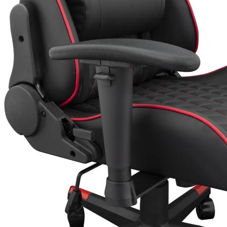White Shark RCER-TWO gamer szék, fekete/piros