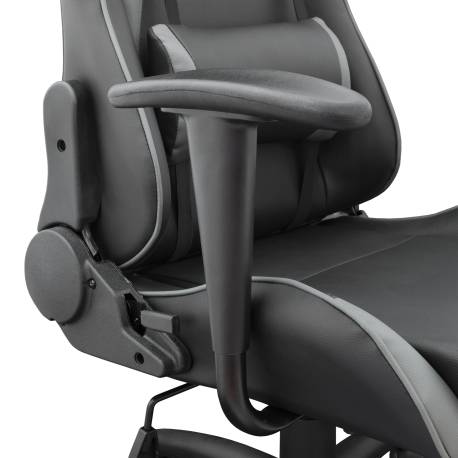 White Shark TERMINATOR gamer szék, fekete/szürke