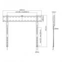 Sbox PLB-7035F fali konzol, fix, 43"- 80" (109 cm - 203)cm)