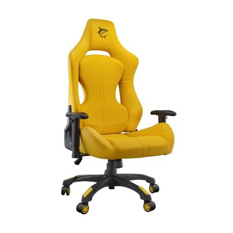 White Sahrk MONZA-Y  Gamer szék, sárga
