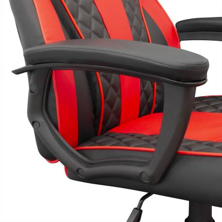 White Sahrk PIRATE GC-481-B/R  Gamer szék, fekete/piros