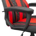 White Sahrk PIRATE GC-481-B/R  Gamer szék, fekete/piros