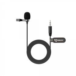 SBOX PM-402 Lavalier/kitűző/csiptethető mikrofon, 3,5 Jack