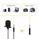 SBOX PM-402 Lavalier/kitűző/csiptethető mikrofon, 3,5 Jack