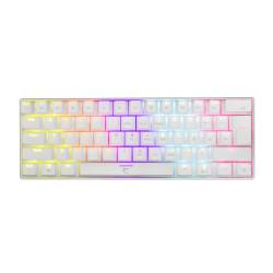 White Shark GK-2022W SHINOBI fehér mechanikus (blue switch) gamer billentyűzet 