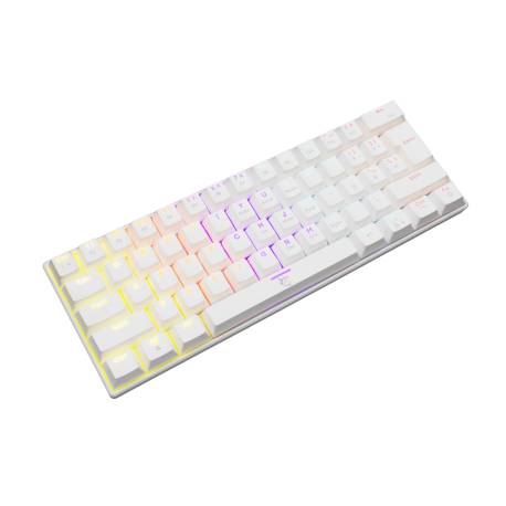 White Shark GK-2022W SHINOBI fehér mechanikus (blue switch) gamer billentyűzet 