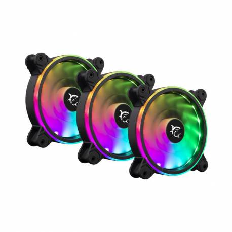 White Shark NEBULA GCF-1262-04-V-KIT ARGB 120x120mm ventillátor, RGB
