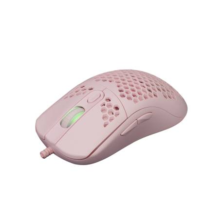 White Shark GM-5007P GALAHAD gamer egér,pink, 6400 dpi